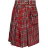 image:imageSCARLET DARKNESS Mens Kilt Tartan Scottish Traditional Highland Wedding Kilt Outfit Red Tartan XXL