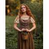 image:imageScarlet Darkness Renaissance Costume Women Corset Tops for Women Cosplay Costume Pirate BodiceCoffee