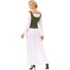 image:imageScarlet Darkness Renaissance Costume Women Corset Tops for Women Cosplay Costume Pirate BodiceOlive Green