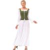image:imageScarlet Darkness Renaissance Costume Women Corset Tops for Women Cosplay Costume Pirate BodiceOlive Green