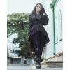 image:imageScarlet Darkness Steampunk Gothic Long Jacket Women Renaissance Costume Pirate CoatBlack