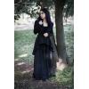image:imageScarlet Darkness Steampunk Gothic Long Jacket Women Renaissance Costume Pirate CoatBlack
