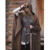 image:imageScarlet Darkness Women Renaissance Hooded Cape Medieval Cloak Hobbit Halloween CostumeBrown