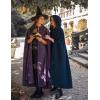 image:imageScarlet Darkness Women Renaissance Hooded Cape Medieval Cloak Hobbit Halloween CostumeMidnight Navy