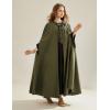 image:imageScarlet Darkness Women Renaissance Hooded Cape Medieval Cloak Hobbit Halloween CostumeOlive Green