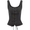 image:imageScarlet Darkness Renaissance Costume Women Corset Tops for Women Cosplay Costume Pirate BodiceBlack