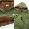 image:imageGRACE KARIN Womens Winter Coats Fleece Parkas Anoraks Hooded Military Jacket CoatsArmy Green