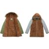 image:imageGRACE KARIN Womens Winter Coats Fleece Parkas Anoraks Hooded Military Jacket CoatsArmy Green
