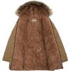 image:imageGRACE KARIN Womens Winter Coats Fleece Parkas Anoraks Hooded Military Jacket CoatsCamel