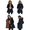 image:imageGRACE KARIN Womens Winter Coats Fleece Parkas Anoraks Hooded Military Jacket CoatsDark Blue