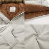 image:imageGRACE KARIN Womens Winter Coats Fleece Parkas Anoraks Hooded Military Jacket CoatsGrey