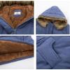 image:imageGRACE KARIN Womens Winter Coats Fleece Parkas Anoraks Hooded Military Jacket CoatsNavy Blue