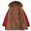 image:imageGRACE KARIN Womens Winter Coats Fleece Parkas Anoraks Hooded Military Jacket CoatsStrong Red