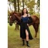 image:imageSCARLET DARKNESS Corset Tops for Women Sweetheart Neckline Floral Corset with Zipper Size 618Blue