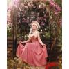 image:imageSCARLET DARKNESS Corset Tops for Women Sweetheart Neckline Floral Corset with Zipper Size 618Sweet Pink Flower