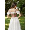 image:imageSCARLET DARKNESS Corset Tops for Women Sweetheart Neckline Floral Corset with Zipper Size 618Sweet Pink Flower