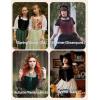 image:imageSCARLET DARKNESS Renaissance Corset Tops for Women Pirate Lace Up Overbust Velvet Bustier BodiceGolden Coffee