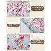 image:imageScarlet Darkness Corset Tops for Women Renaissance Lace Up Floral Bustier Tops Size 616Blue Rose