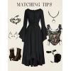 image:imageScarlet Darkness Corset Tops for Women Renaissance Lace Up Floral Bustier Tops Size 616Midnight Mushroom