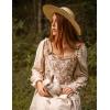 image:imageScarlet Darkness Corset Tops for Women Renaissance Lace Up Floral Bustier Tops Size 616Terra Hare