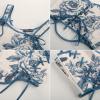 image:imageScarlet Darkness Corset Tops for Women Renaissance Lace Up Floral Bustier Tops Size 616Ultramarine