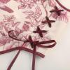 image:imageScarlet Darkness Corset Tops for Women Renaissance Lace Up Floral Bustier Tops Size 616Whimsical Red