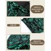image:imageScarlet Darkness Corset Tops for Women Renaissance Underbust Corset Boned Lace Up CorsetsBlack Green