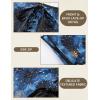 image:imageScarlet Darkness Corset Tops for Women Renaissance Underbust Corset Boned Lace Up CorsetsBlue Night