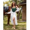 image:imageScarlet Darkness Corset Tops for Women Vintage Renaissance Sweetheart Fishboned Bustier TopsGreen