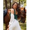 image:imageScarlet Darkness Corset Tops for Women Vintage Renaissance Sweetheart Fishboned Bustier TopsGreen