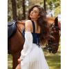 image:imageScarlet Darkness Corset Tops for Women Vintage Renaissance Sweetheart Fishboned Bustier TopsNavy Blue