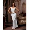 image:imageScarlet Darkness Corset Tops for Women Vintage Renaissance Sweetheart Fishboned Bustier TopsWhite