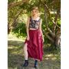 image:imageScarlet Darkness Renaissance Corset Top for Women Boned Laceup Overbust Bustier CorsetsBlack Multi Floral