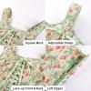 image:imageScarlet Darkness Renaissance Corset Top for Women Boned Laceup Overbust Bustier CorsetsStrawberry Floral