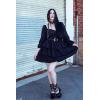 image:imageScarlet Darkness Renaissance Dress for Women Off Shoulder Long Sleeve Medieval Corset DressesBlack
