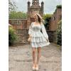 image:imageScarlet Darkness Renaissance Dress for Women Off Shoulder Long Sleeve Medieval Corset DressesWhite