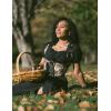 image:imageScarlet Darkness Womens Underbust Corset Top Renaissance Medieval Laceup Boned Fairycore Pirate CorsetsBlack Brown Floral
