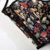 image:imageScarlet Darkness Womens Underbust Corset Top Renaissance Medieval Laceup Boned Fairycore Pirate CorsetsBlack Greenred Floral