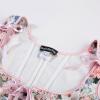 image:imageScarlet Darkness Womens Underbust Corset Top Renaissance Medieval Laceup Boned Fairycore Pirate CorsetsPink Multi Floral