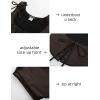 image:imageScarlet Darkness Womens Underbust Corset Top Renaissance Medieval Laceup Boned Fairycore Pirate CorsetsSolid Brown