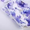 image:imageScarlet Darkness Womens Underbust Corset Top Renaissance Medieval Laceup Boned Fairycore Pirate CorsetsWhite Purple Floral