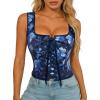 Navy Floral
