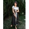 image:imageScarlet Darkness Women Renaissance Dress Underbust Medieval Pirate Peasant OverdressBlack