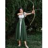 image:imageScarlet Darkness Women Renaissance Dress Underbust Medieval Pirate Peasant OverdressForest Green