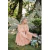 image:imageScarlet Darkness Womens Renaissance Fairy Dress 2026 Summer Boho Off The Shoulder Flowy Corset Mini DressesCoral Pink