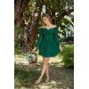 image:imageScarlet Darkness Womens Renaissance Fairy Dress 2026 Summer Boho Off The Shoulder Flowy Corset Mini DressesGreen