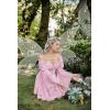 image:imageScarlet Darkness Womens Renaissance Fairy Dress 2026 Summer Boho Off The Shoulder Flowy Corset Mini DressesLight Pink