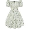 image:imageScarlet Darkness Floral Corset Dress Summer Dresses for Women Girls 2026 Short Milkmaid Sundress with PocketGreen Floral