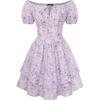 image:imageScarlet Darkness Floral Corset Dress Summer Dresses for Women Girls 2026 Short Milkmaid Sundress with PocketPurple