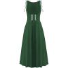 image:imageScarlet Darkness Women Renaissance Dress Underbust Medieval Pirate Peasant OverdressForest Green